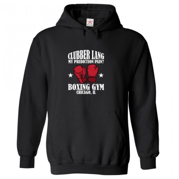 Clubber Lang Boxing Gym Chicago II Classic Unisex Kids and Adults Pullover Hoodie for Boxing Lovers							 									 									